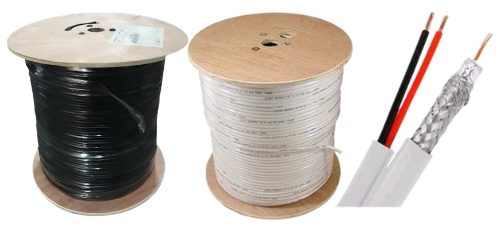 KABEL COAXIAL + POWER